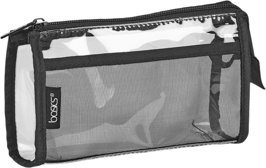 Conair Basics Clear Travel Clutch