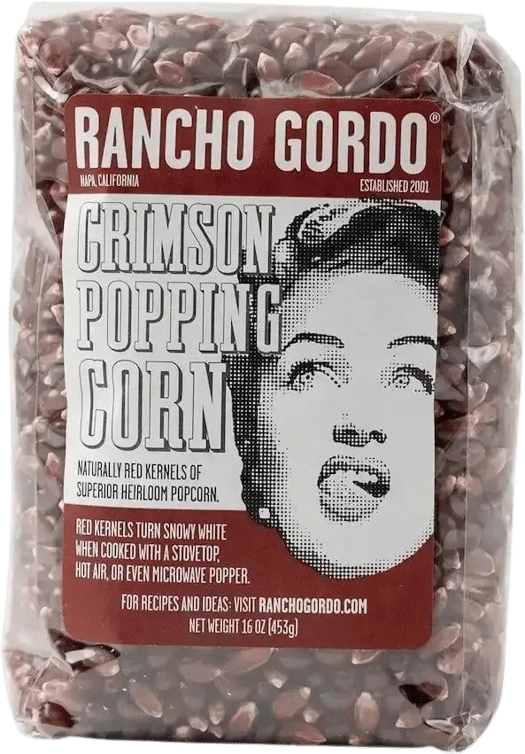 Rancho Gordo Crimson Popping Corn