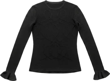 Wool jumper Hermès Black size 36 FR in Wool - 60945612