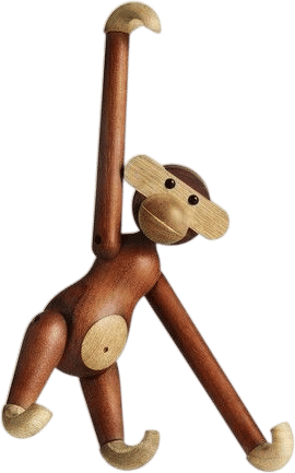 Kay Bojesen Monkey Teak Figurine (1951)