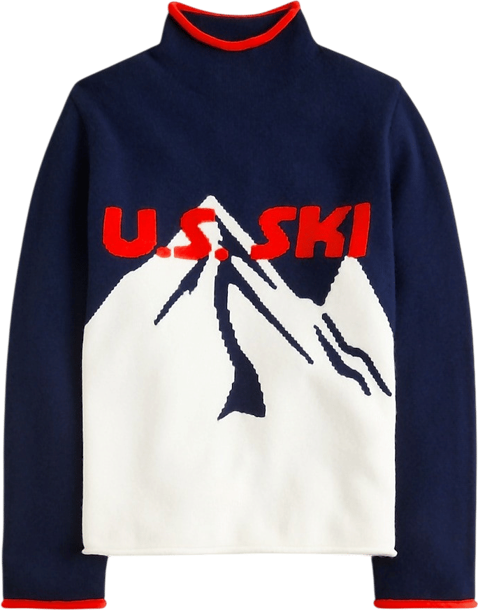 U.S. Ski & Snowboard x J.Crew Alps Rollneck