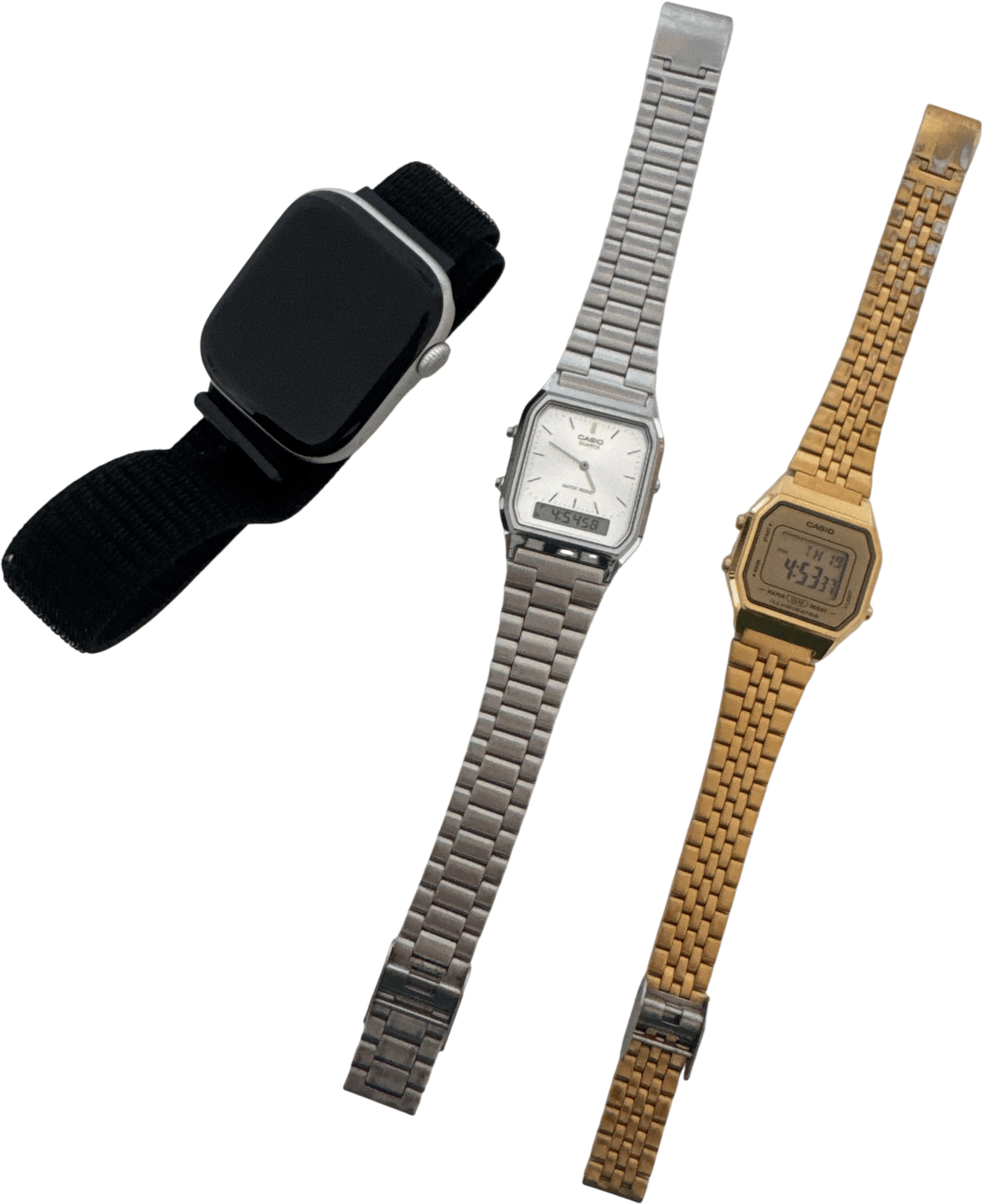 convince your boyfriend to stop wearing an apple watch with every outfit