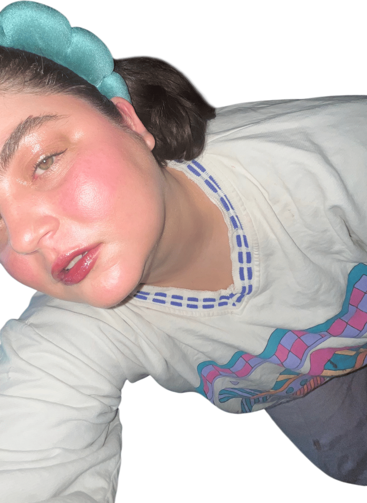 doing your makeup for no reason