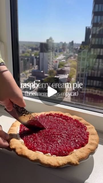 Raspberry cream pie (Briermere Farms)