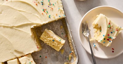 Sheet-Pan Birthday Cake Recipe