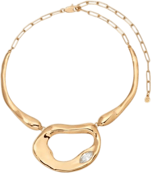 Molten Marquise Necklace