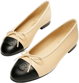 chanel lambskin ballet flats