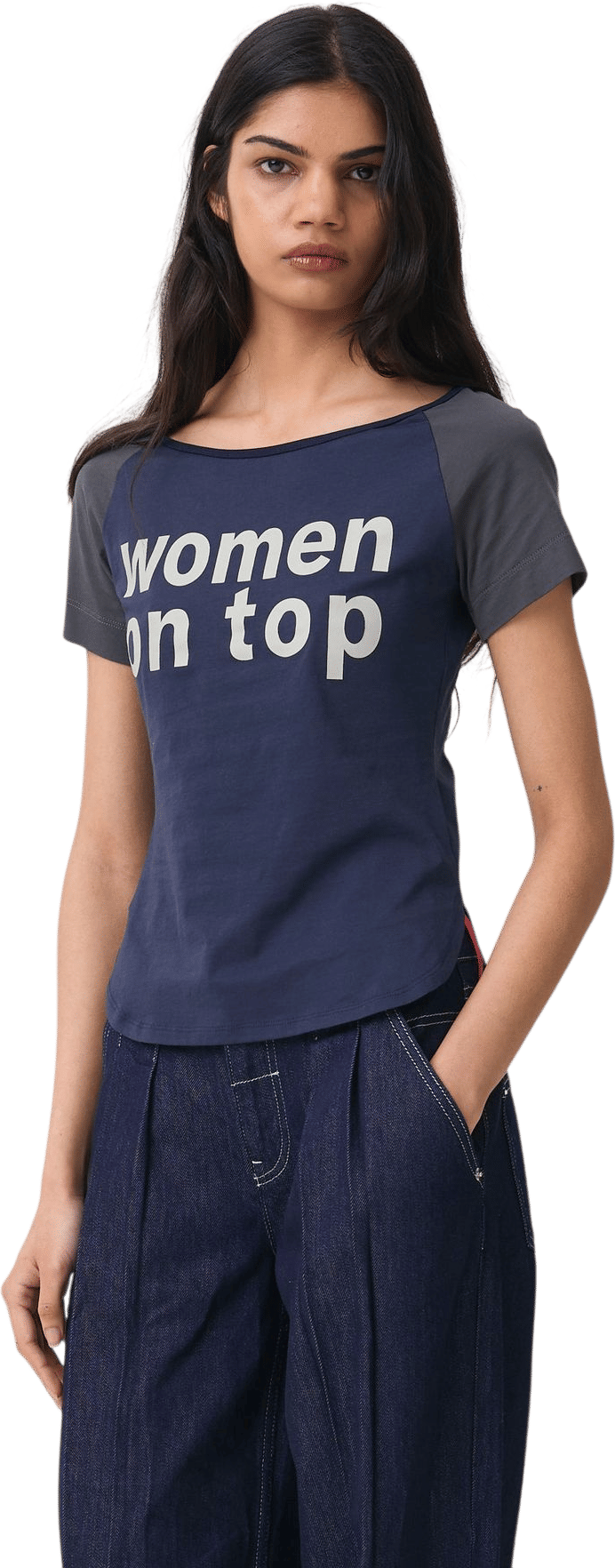 Peachy Den Women on Top Tee
