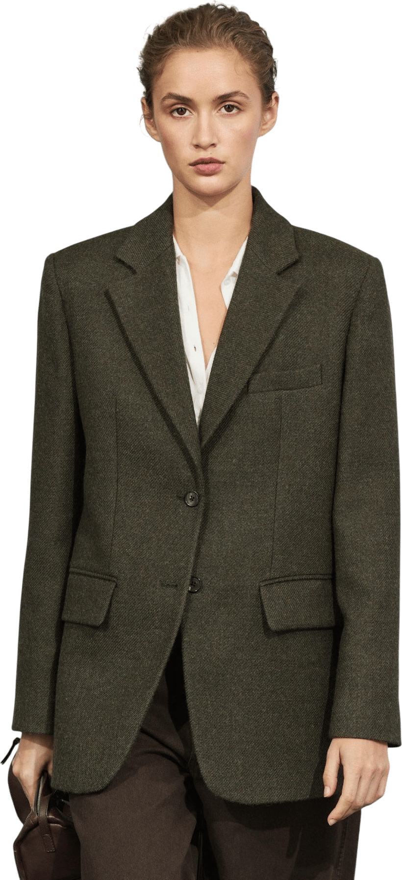 Massimo Dutti Blazer 100% Wool Blend