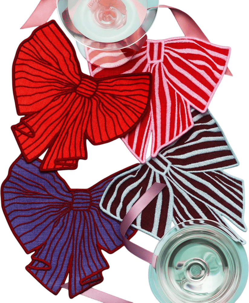 Bow Cocktail Napkins