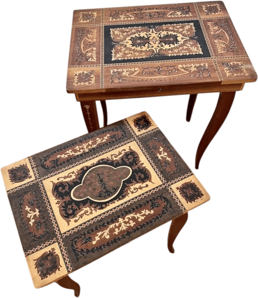 Vintage Italian Musical Mystery Tables