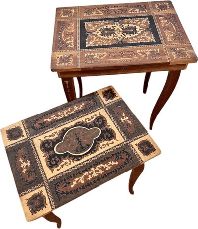 Vintage Italian Musical Mystery Tables