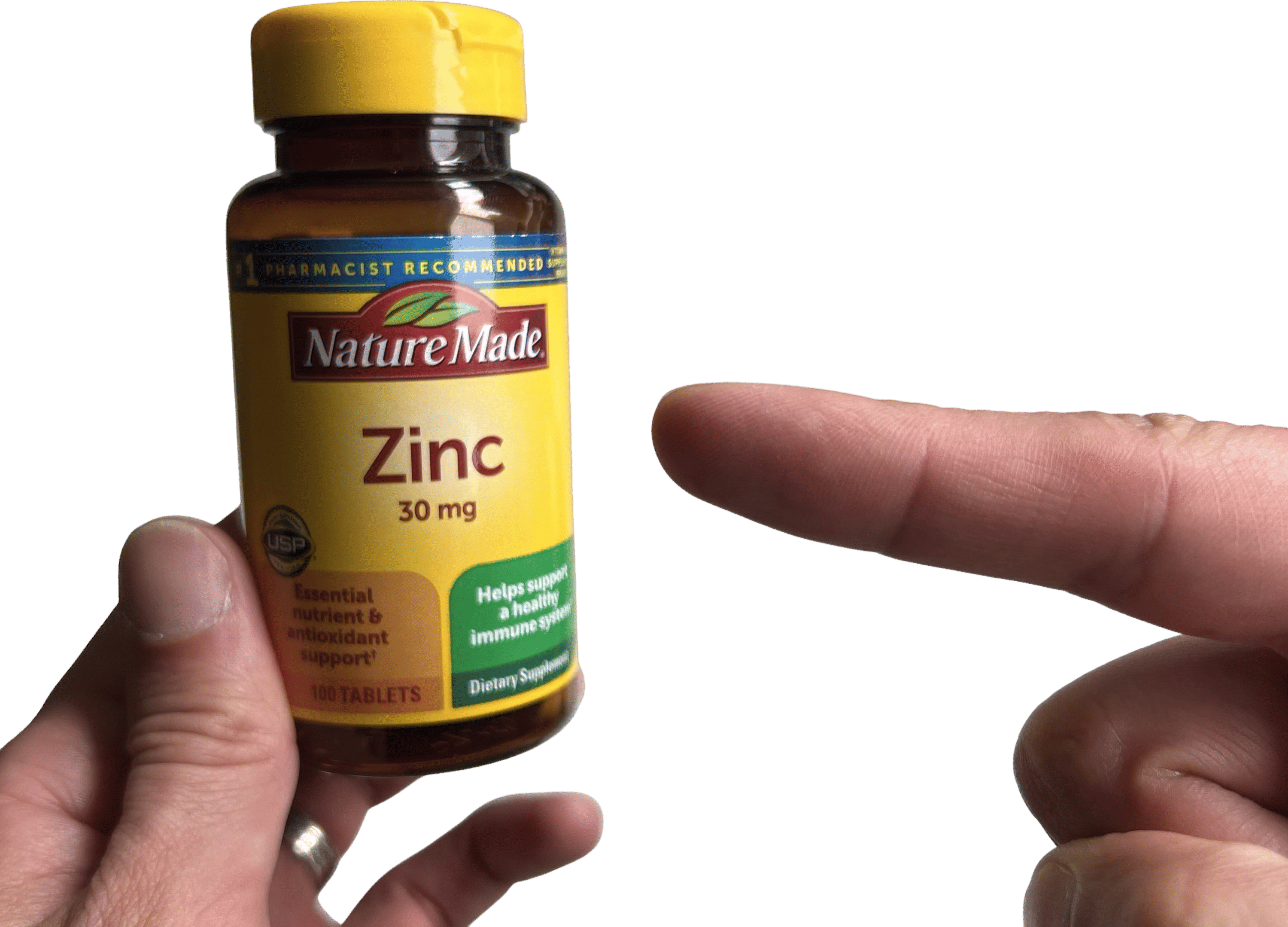 Taking .5 Zinc Tablets