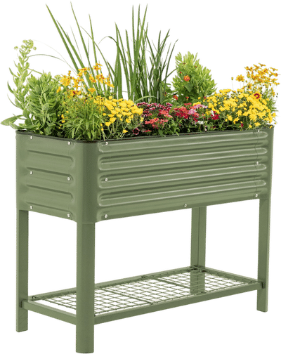 Slim Series Elevated Garden Bed 1.5' x 3.5'