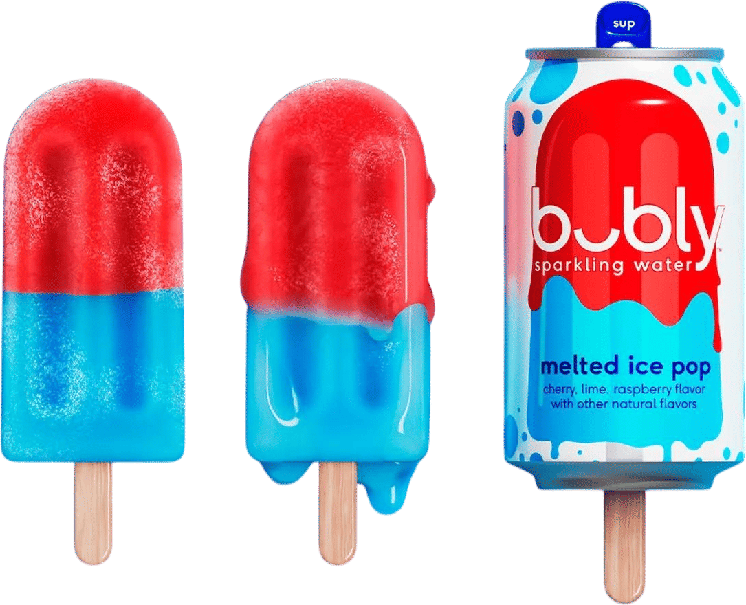 Melted Ice Pop Sparkling Water