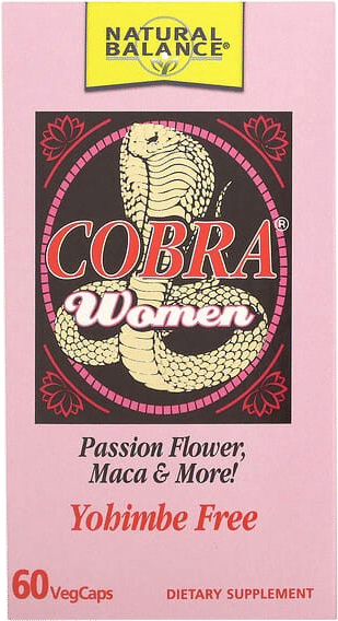 Natural Balance, Cobra Women, 60 VegCaps