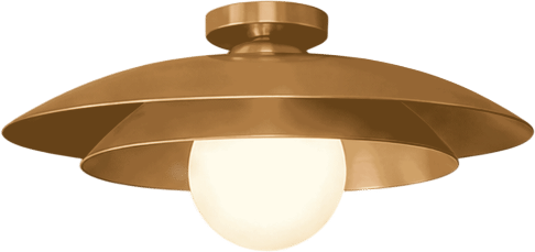Warm overhead light