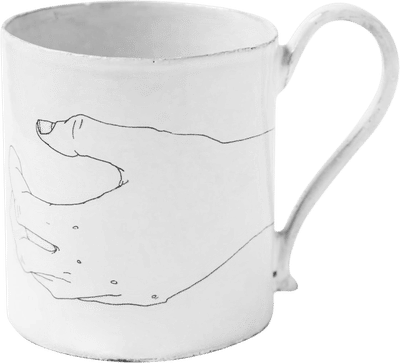 Lou Doillon Left and Right Hand Cup