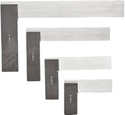 Fowler 52-432-246-0 Machinist Hardened Steel Square Set
