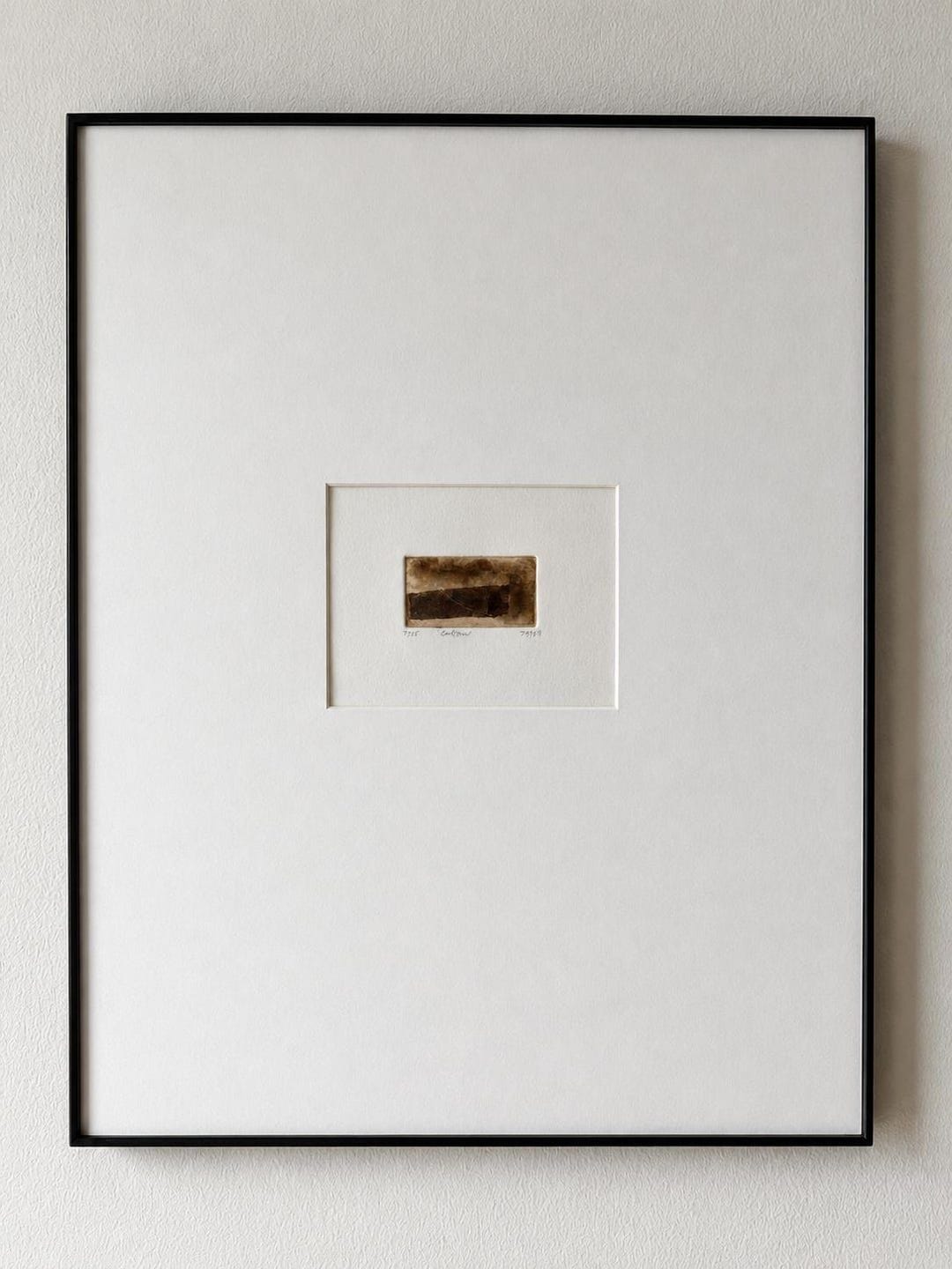 Minimalist Abstract Original Signed Artwork
