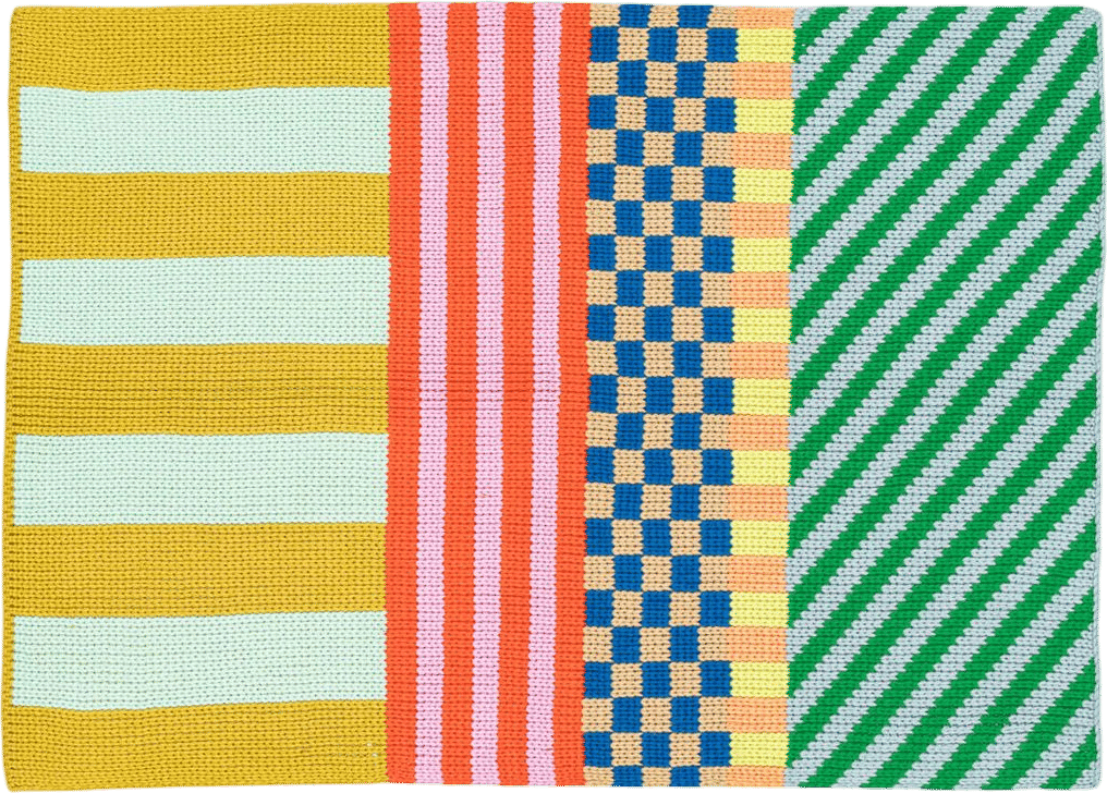 Verloop Pattern Patch Mini Rug
