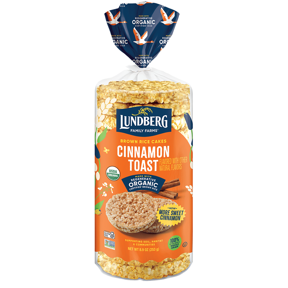 Organic Cinnamon Toast Rice Cakes
