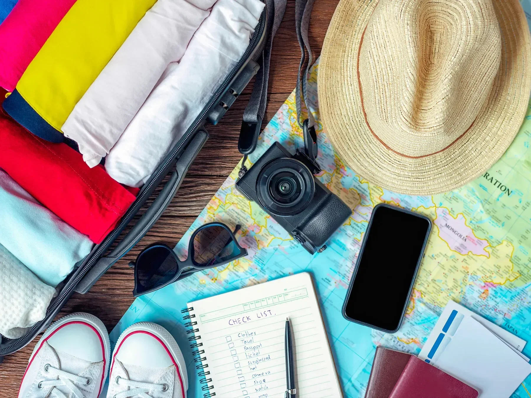 The ultimate packing list
