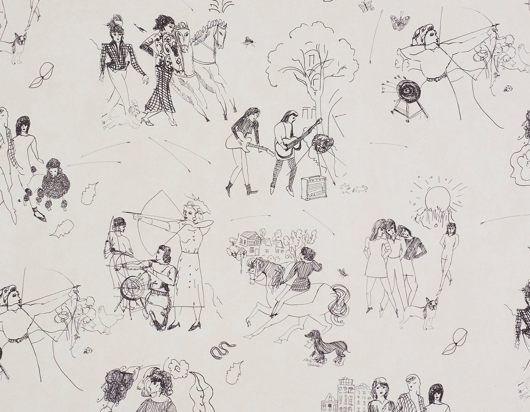 TOILE DE FEMMES - PARCHMENT