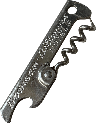 Vintage Bowman-Biltmore Hotels Bottle Opener