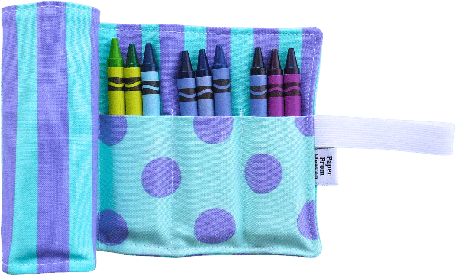 Crayon Roll-Up Organizer