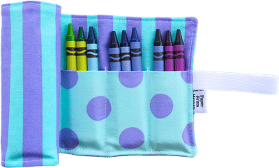 Crayon Roll-Up Organizer
