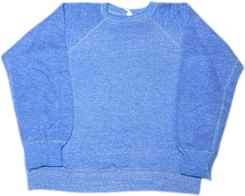 Vintage 50s 60s Blue Crewneck Sweatshirt (Small)