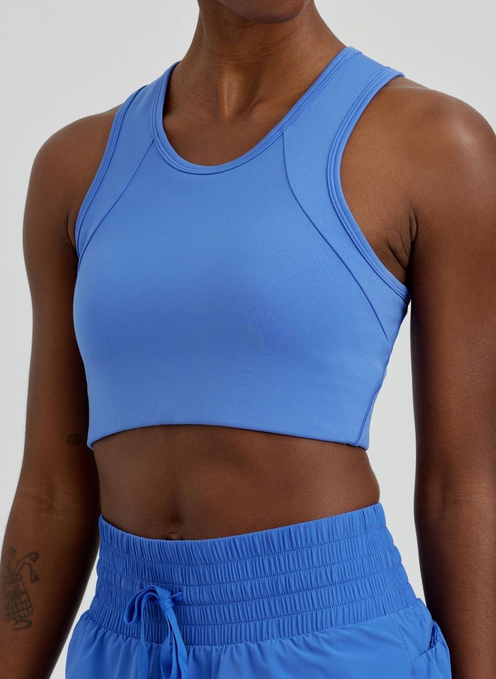 The Hourglass Marathon Bra | Medium-Impact Support | Blue Violet