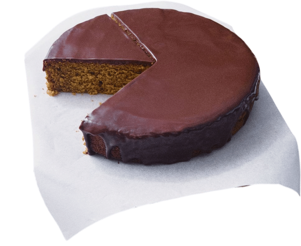 Dark Chocolate Orange Gingerbread Cake