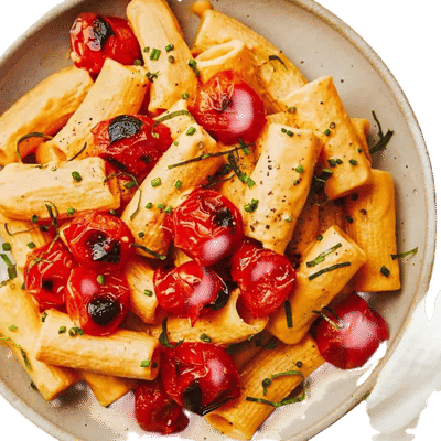 Creamy Vegan Red Pepper Pasta Recipe