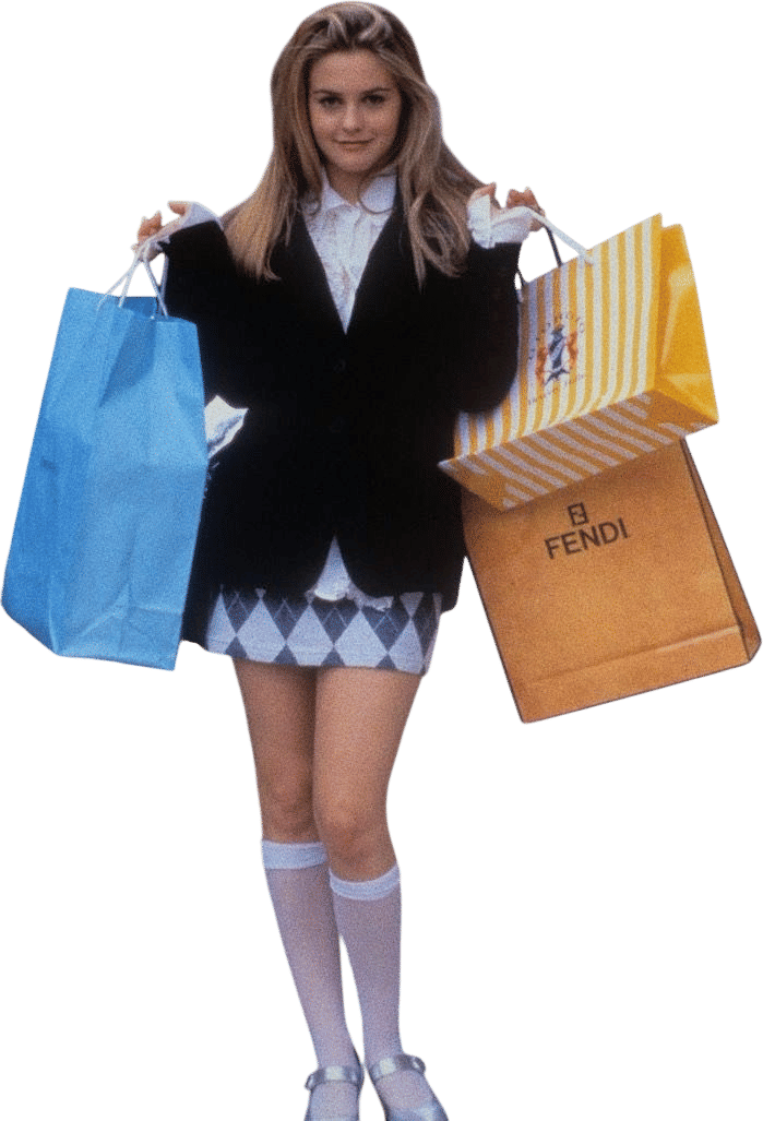 coming down with a case of the shoppies