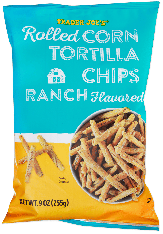 Ranch Flavored Rolled Corn Tortilla Chips