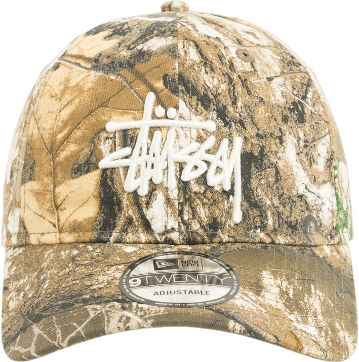 Stussy 9TWENTY Basic Cap - Real Tree Edge