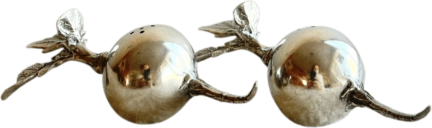 Pewter Radish Salt & Pepper Set