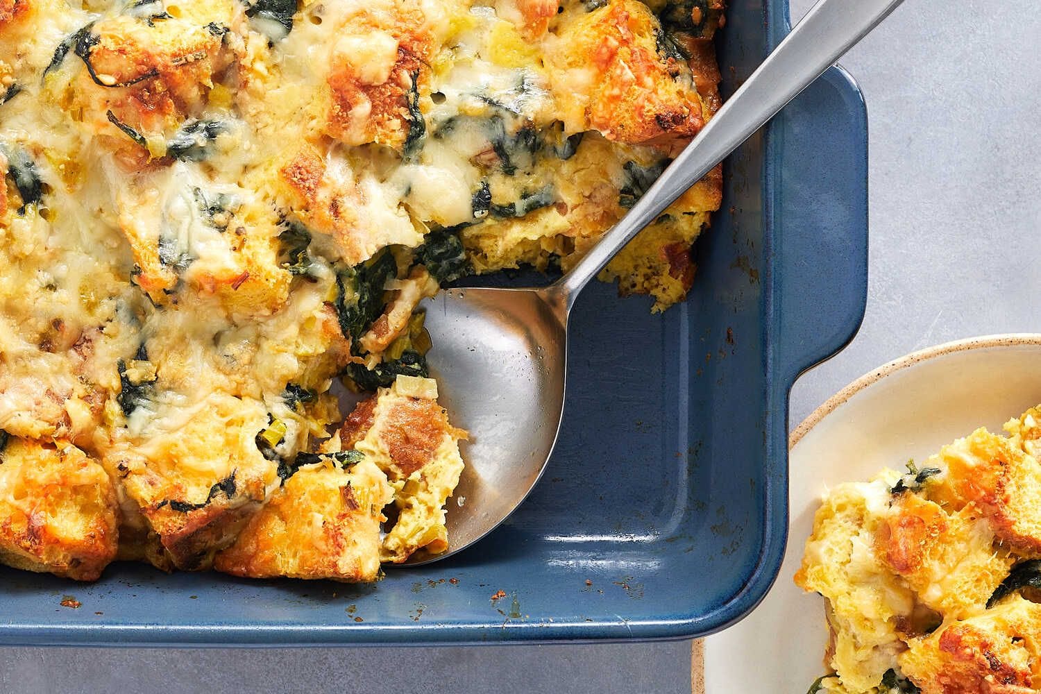 Spinach and Gruyère Breakfast Casserole Recipe