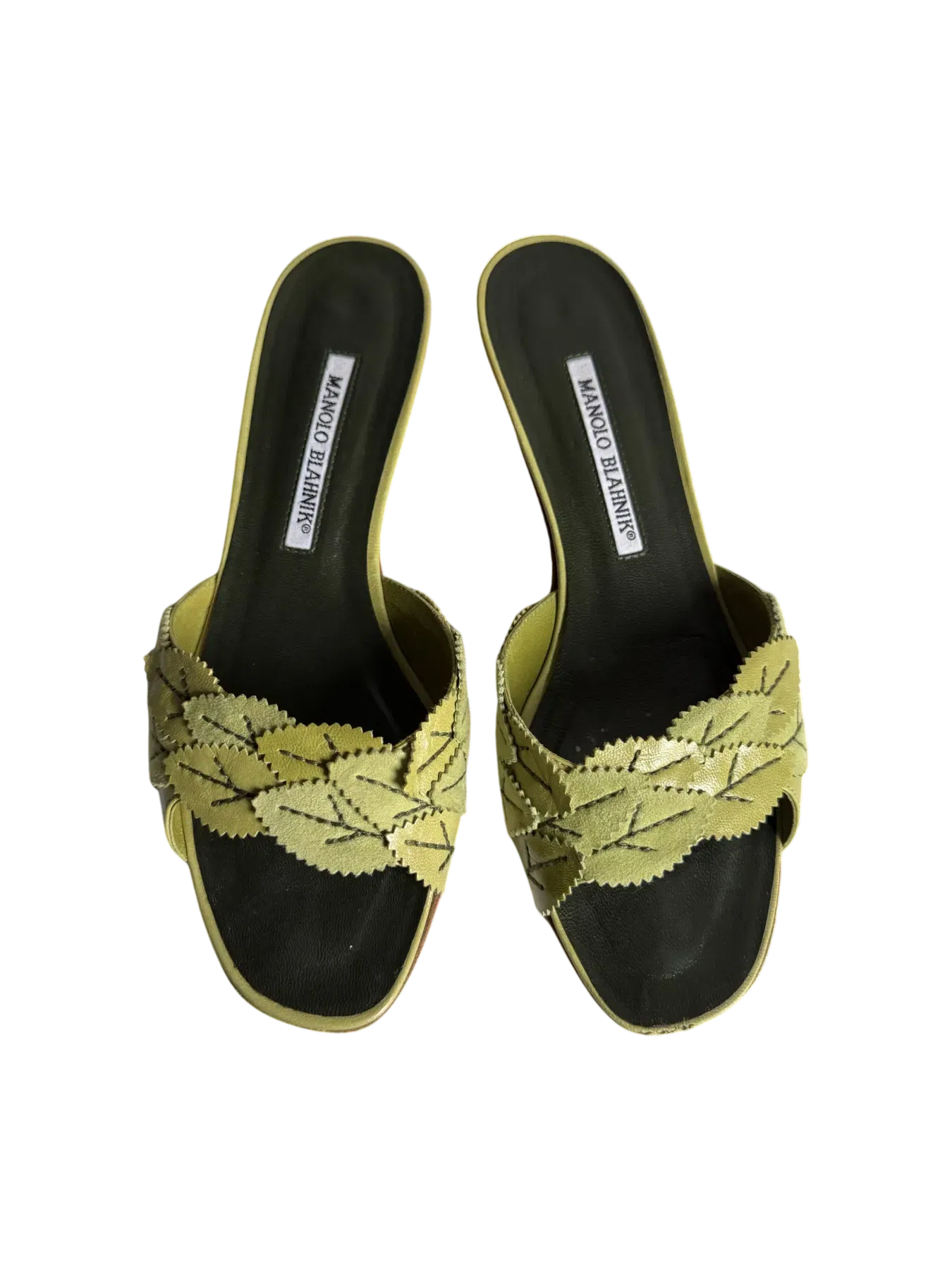 Leaf Slide Sandals