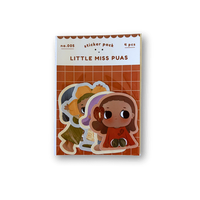 Little Miss Pua Sticker Pack