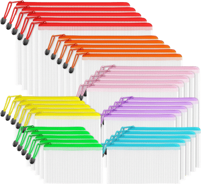 Mesh Zipper Pouches