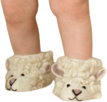 Kids' Dotty Dachshund Slippers - Dachshund Slippers Kids’ Hand Felted Wool Dotty Black & Tan Doxie Pup With Blue Collar Soft Suede Anti-slip - Etsy