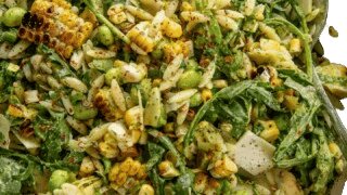Just a perfect late summer salad