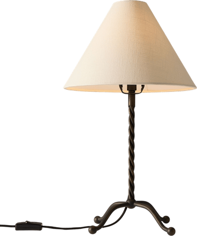 Pierce & Ward Twisted Metal Table Lamp