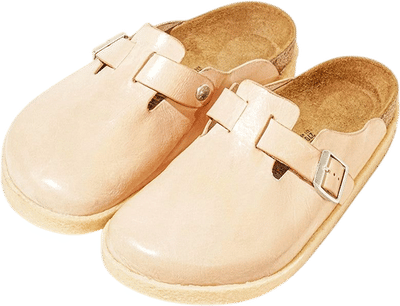 Handmade Vegetable Tanned Leather Mule