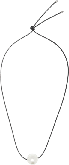 BEN-AMUN | Exclusive Pearl Leather Necklace