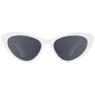 Wicked White Cat-Eye Sunglasses