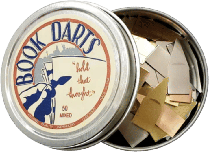 Book Darts (50 Count Tin)